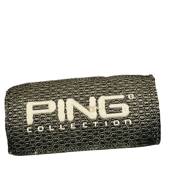 Ping Collection Mens Half Zip Pullover Sweatshirt Black The Villages Embroidery - Picture 3 of 7
